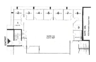 8005 W 110th St, Overland Park, KS à louer Plan d’étage– Image 1 sur 1