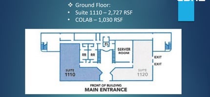 1000 Technology Dr, Fairmont, WV à louer Plan d’étage– Image 1 sur 1