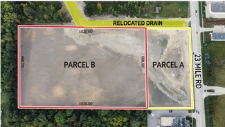 Plus de détails pour 18074 23 Mile Rd, Macomb Township, MI - Terrain à vendre