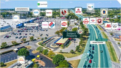 440 W New Circle Rd, Lexington, KY - VUE AÉRIENNE  vue de carte - Image1