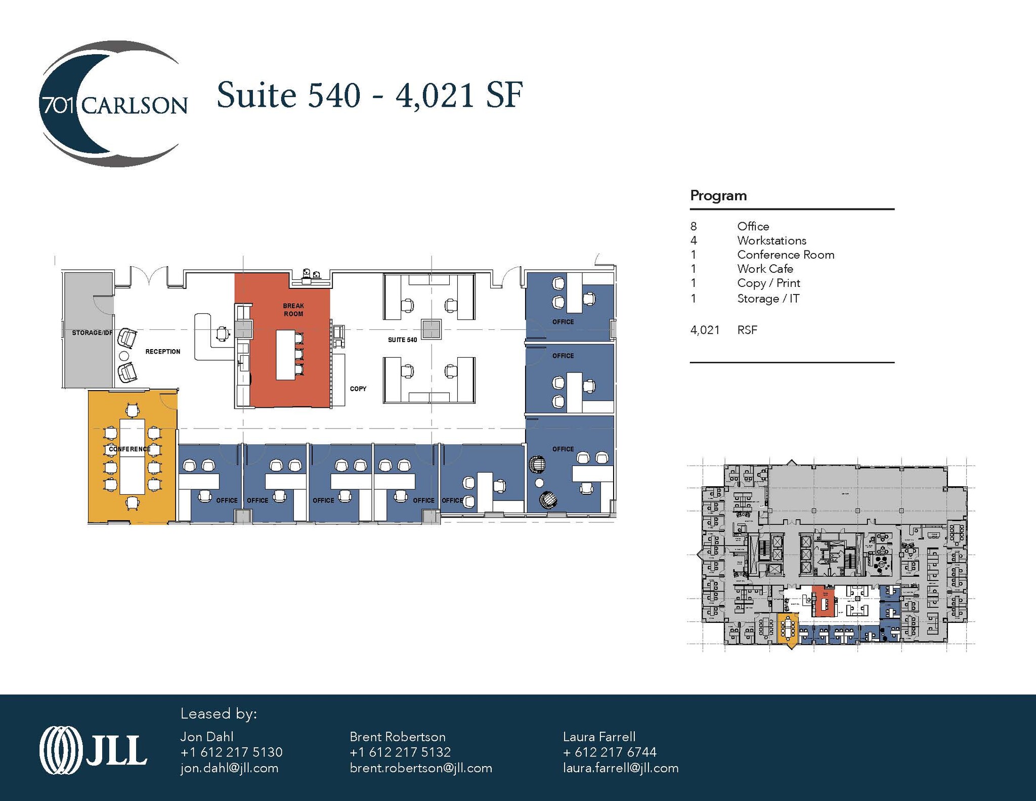 701 Carlson Pky, Minnetonka, MN à louer Plan d’étage– Image 1 sur 1