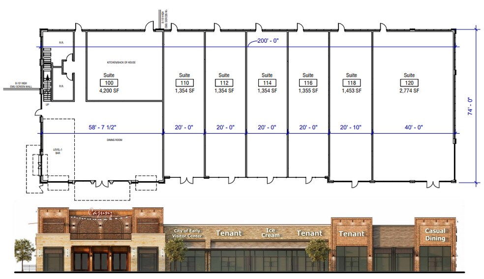 105 Kelcy Way, Early, TX à louer - Plan de site – Image 3 sur 3