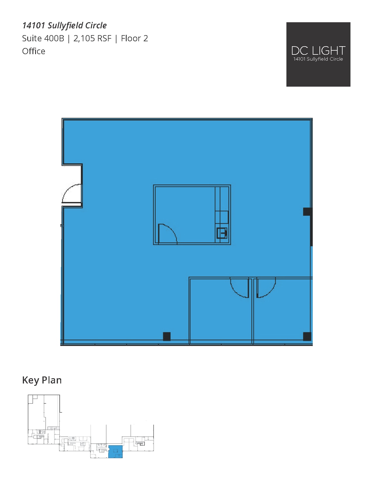 14101 Sullyfield Cir, Chantilly, VA à louer Plan d’étage– Image 1 sur 1