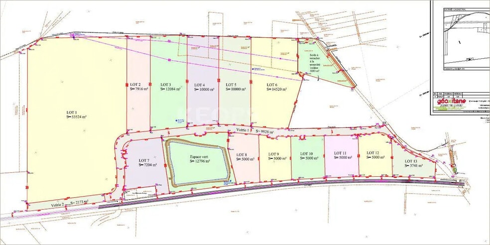 Boulevard Du Grand Castaing, Muret à vendre - Plan d’étage – Image 3 sur 3