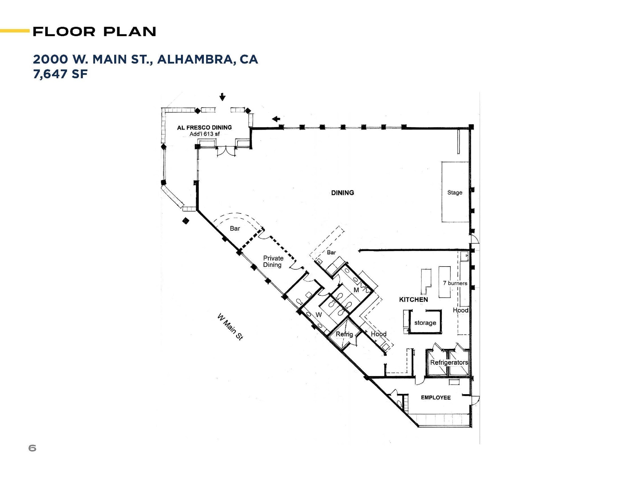 2000 W Main St, Alhambra, CA à louer Plan d’étage– Image 1 sur 14