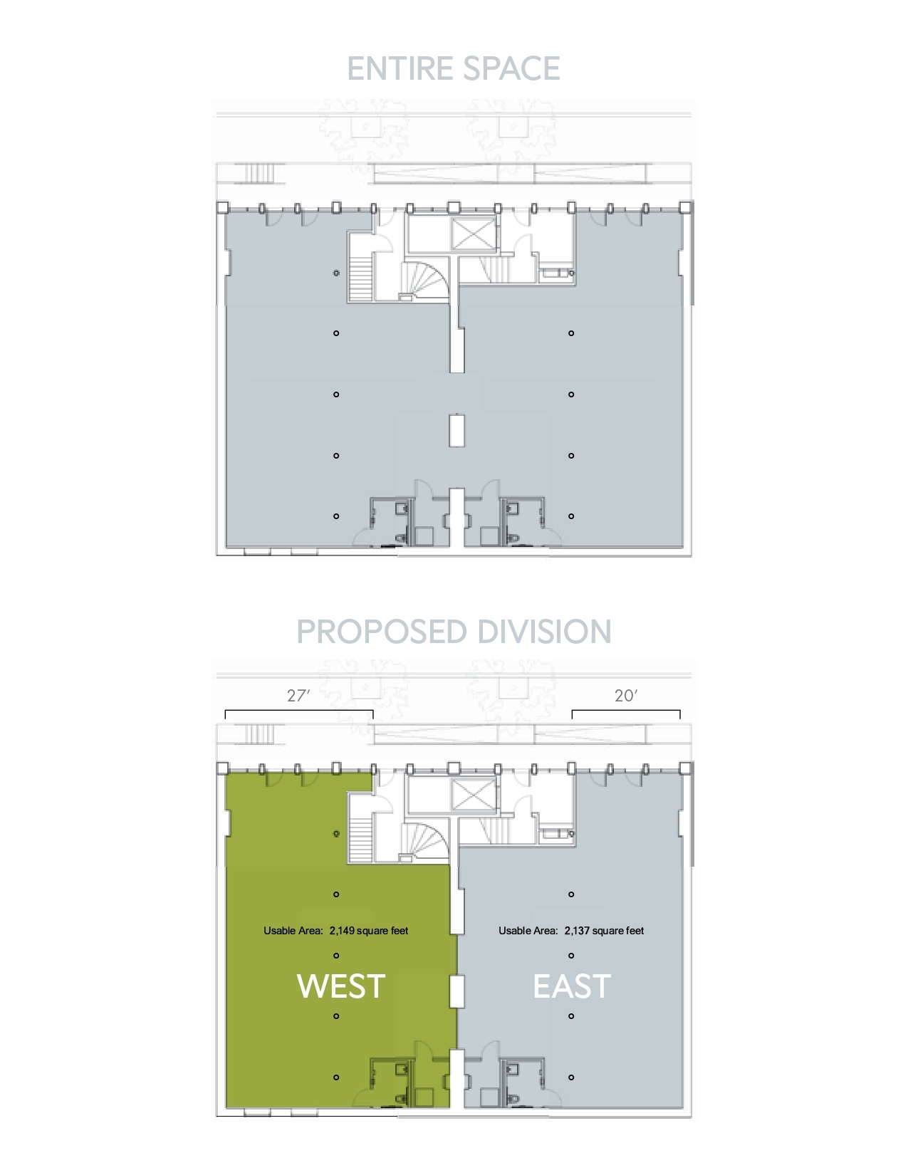 530 Canal St, New York, NY à louer Plan d’étage– Image 1 sur 5