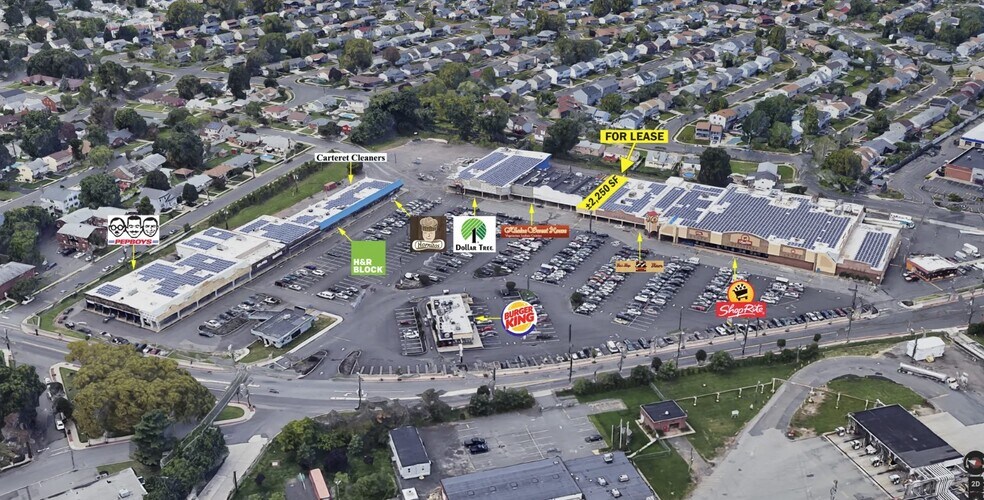 801 Roosevelt Ave, Carteret, NJ à louer - Aérien – Image 2 sur 5