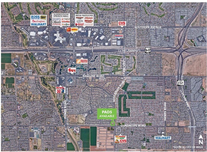 2736 S Sossamon Rd, Mesa, AZ à vendre - Photo de l’immeuble – Image 1 sur 2