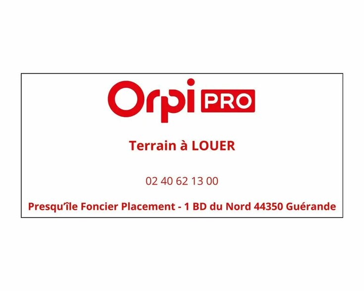 Terrain dans Le Croisic à louer - Photo de l’immeuble – Image 3 sur 3
