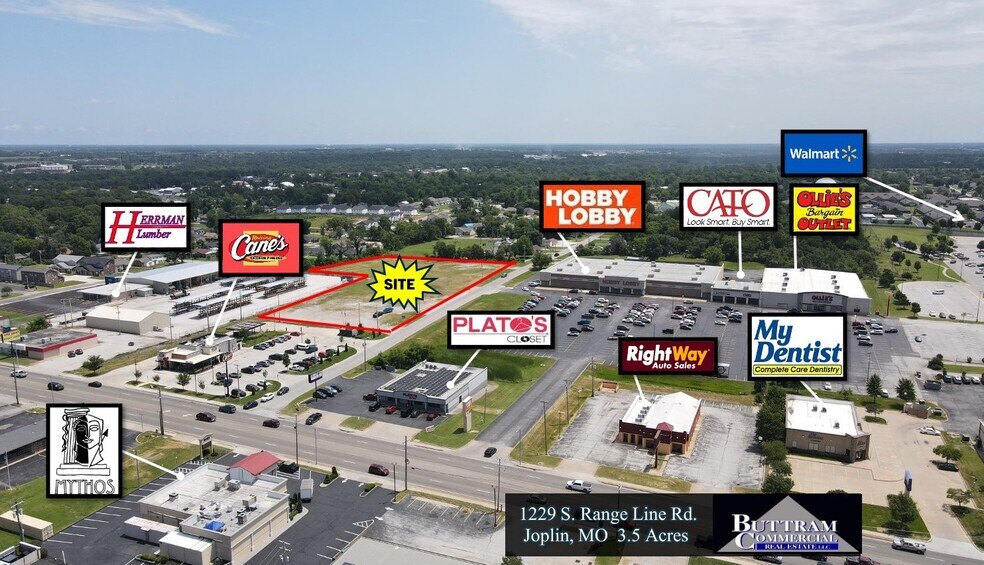 1229 S Range Line Rd, Joplin, MO à vendre - Photo de l’immeuble – Image 1 sur 4