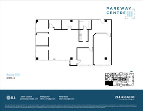 2745 Dallas Pky, Plano, TX à louer Plan d’étage– Image 1 sur 1