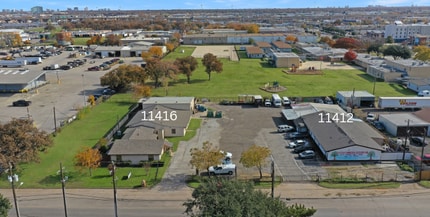 11412 & 11416 Newkirk St, Dallas, TX - VUE AÉRIENNE  vue de carte - Image1