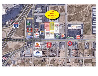 Plus de détails pour Bear Valley Rd & Mariposa Rd, Victorville, CA - Terrain à louer