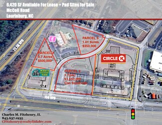 Plus de détails pour 156 Hampton Circle, Laurinburg, NC - Terrain à vendre