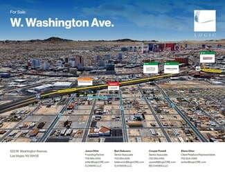 Plus de détails pour 522 W Washington Ave, Las Vegas, NV - Local commercial à vendre