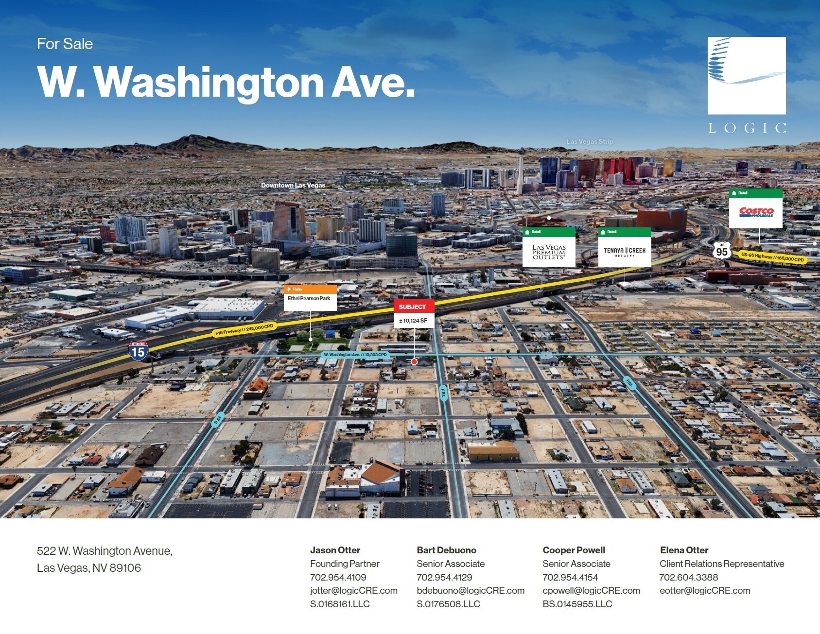 522 W Washington Ave, Las Vegas, NV à louer Photo principale– Image 1 sur 7