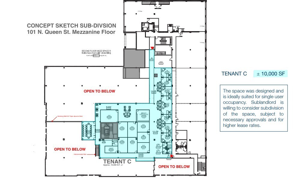 101 N Queen St, Lancaster, PA à louer Photo intérieure– Image 1 sur 1