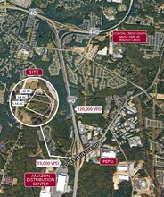 4506 Jones Sausage Rd, Garner, NC - Vue aérienne  vue de carte