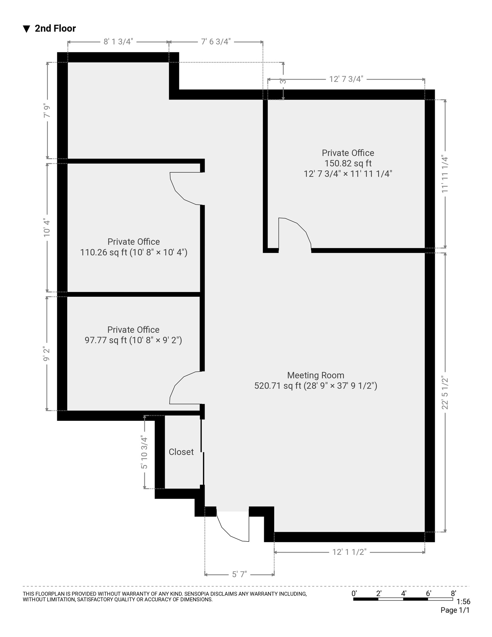 190 Congress Park Dr, Delray Beach, FL à louer Plan d’étage– Image 1 sur 1
