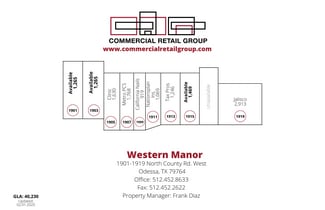 Plus de détails pour 1911 N County Rd W, Odessa, TX - Local commercial à louer