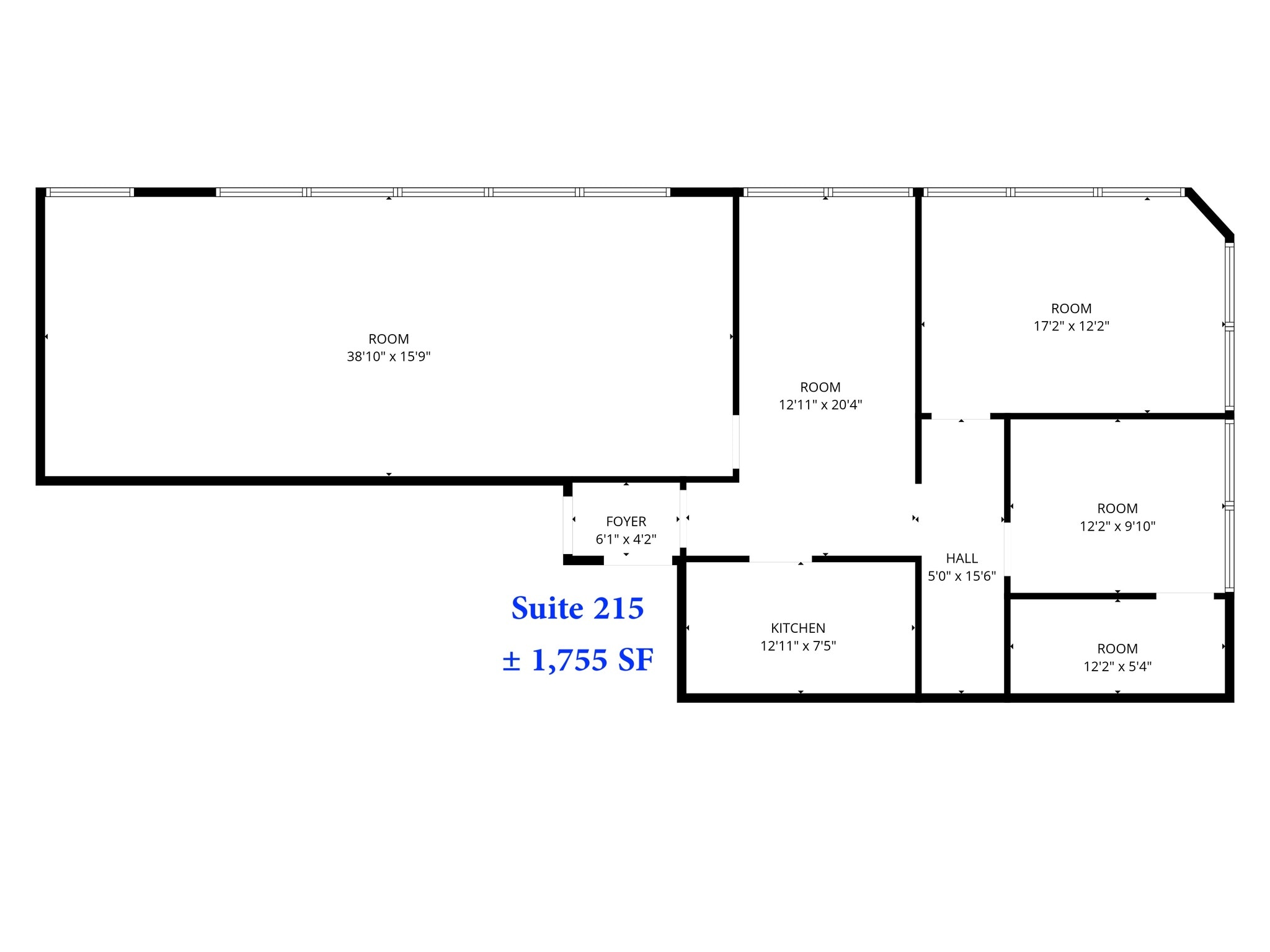 2501 Palmer Hwy, Texas City, TX à louer Plan d’étage– Image 1 sur 4