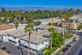 5005 August St, Los Angeles, CA - Vue aérienne vue de carte
