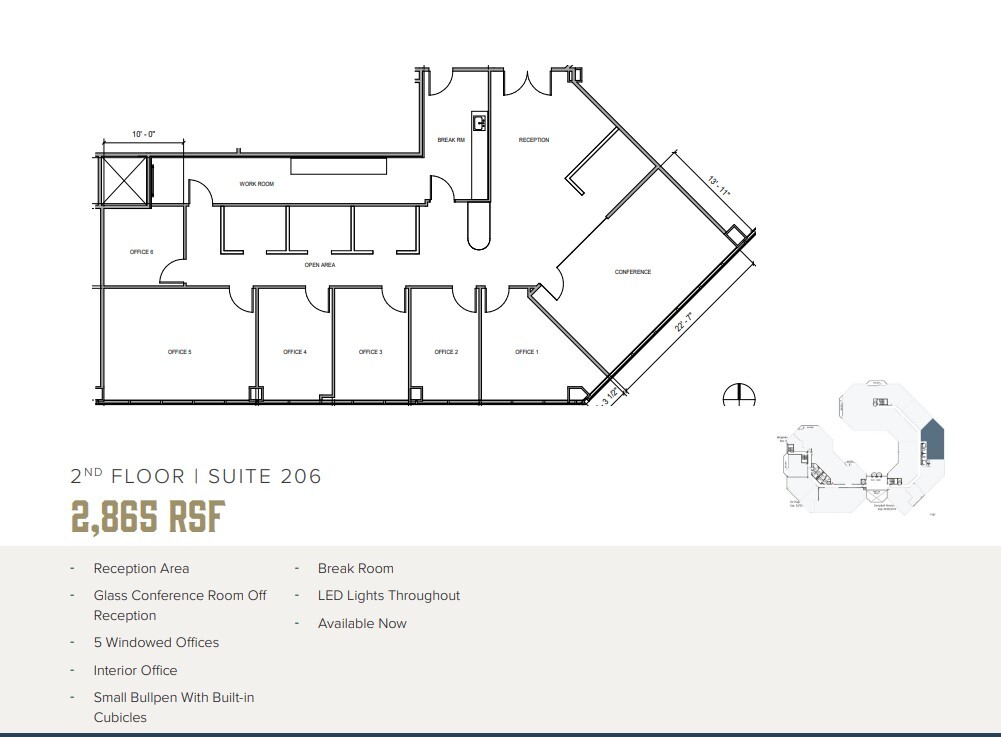 20750 Ventura Blvd, Woodland Hills, CA à louer Plan d’étage– Image 1 sur 1