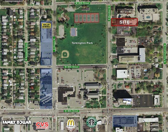 3951 N Meridian St, Indianapolis, IN à louer - Aérien – Image 2 sur 7