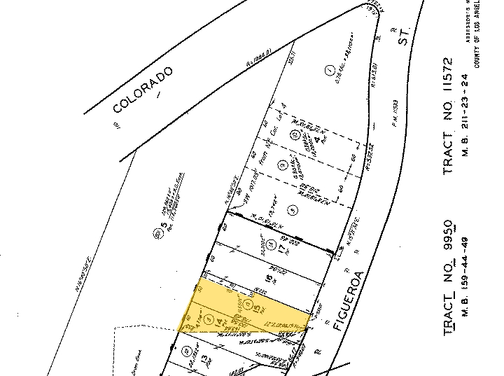 7474 N Figueroa St, Los Angeles, CA à louer - Plan cadastral – Image 3 sur 12