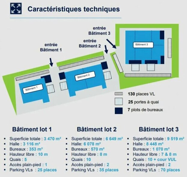Bureau dans Amblainville à louer - Plan d’étage – Image 3 sur 4