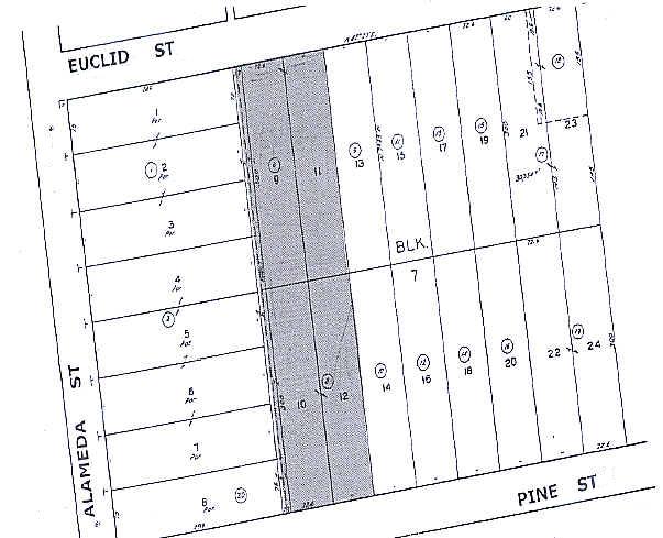 406 E Euclid Ave, Compton, CA à vendre - Plan cadastral – Image 2 sur 4