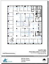 365 Bay St, Toronto, ON à louer Plan d’étage– Image 1 sur 1