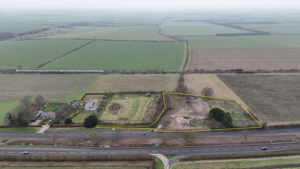 Baldock Road, Royston à vendre - Aérien – Image 3 sur 3