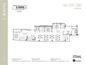 550 S Caldwell St, Charlotte, NC à louer Plan d’étage– Image 1 sur 1
