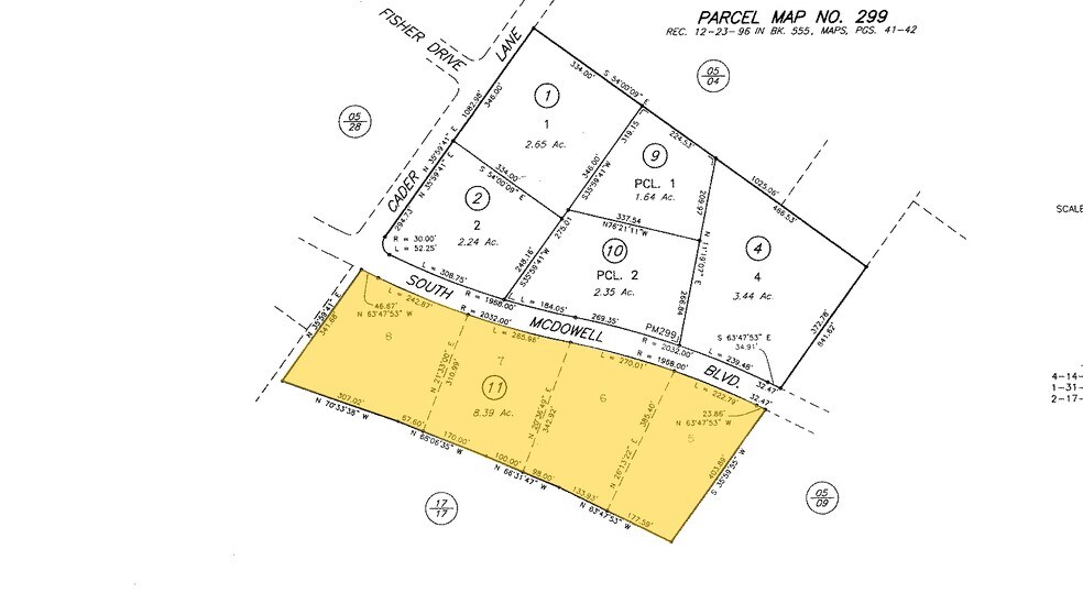 2000-2100 S McDowell Boulevard Ext, Petaluma, CA à louer - Plan cadastral – Image 2 sur 12