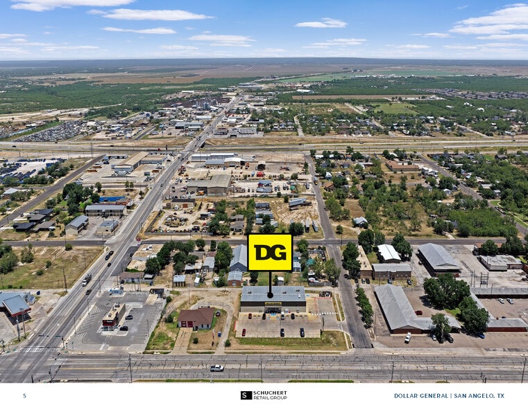 1636 Pulliam St, San Angelo, TX à vendre - Aérien – Image 3 sur 8