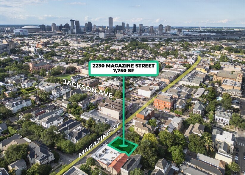 2230 Magazine Street-.1 Acres, New Orleans, LA à vendre - Aérien – Image 3 sur 9
