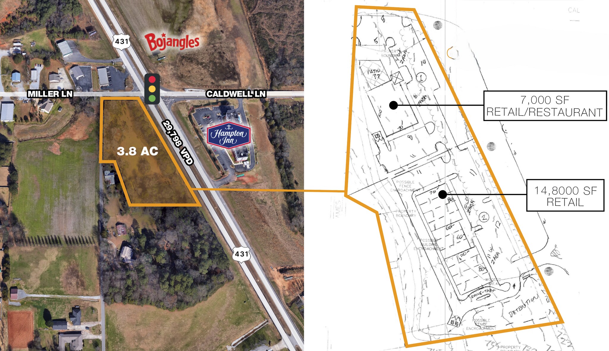 Highway 431, Hampton Cove, AL à vendre Plan de site– Image 1 sur 4