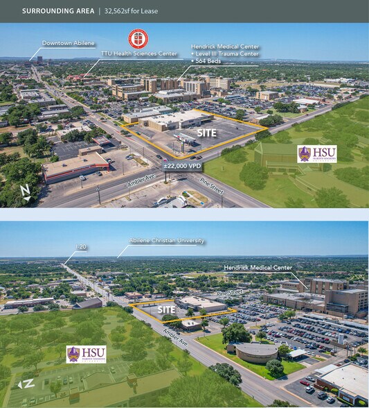 2160 Pine St, Abilene, TX à louer - Aérien – Image 3 sur 5