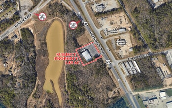 5335 Hawkinsville Rd, Macon-Bibb, GA - Vue aérienne vue de carte