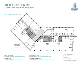 11305 Four Points Dr, Austin, TX à louer Plan de site– Image 1 sur 1