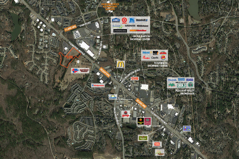 7523 Glenwood Ave, Raleigh, NC à louer - Photo principale – Image 1 sur 2