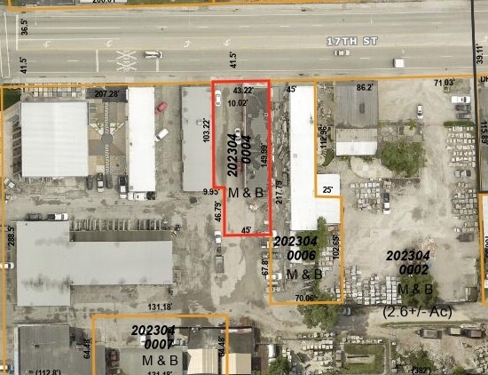 2128 17th St, Sarasota, FL à vendre - Plan cadastral – Image 3 sur 3