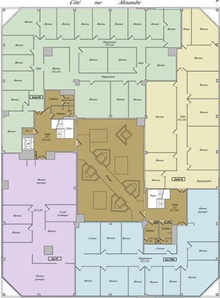 14 Rue Alexandre, Gennevilliers à louer - Plan d’étage – Image 3 sur 6