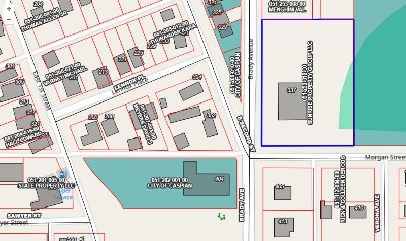 337 Brady Ave, Caspian, MI à vendre - Plan cadastral – Image 2 sur 14