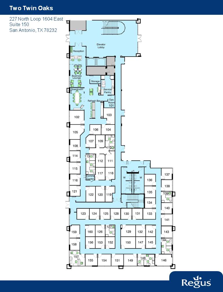 227 N Loop 1604 E, San Antonio, TX à louer Plan d’étage– Image 1 sur 8