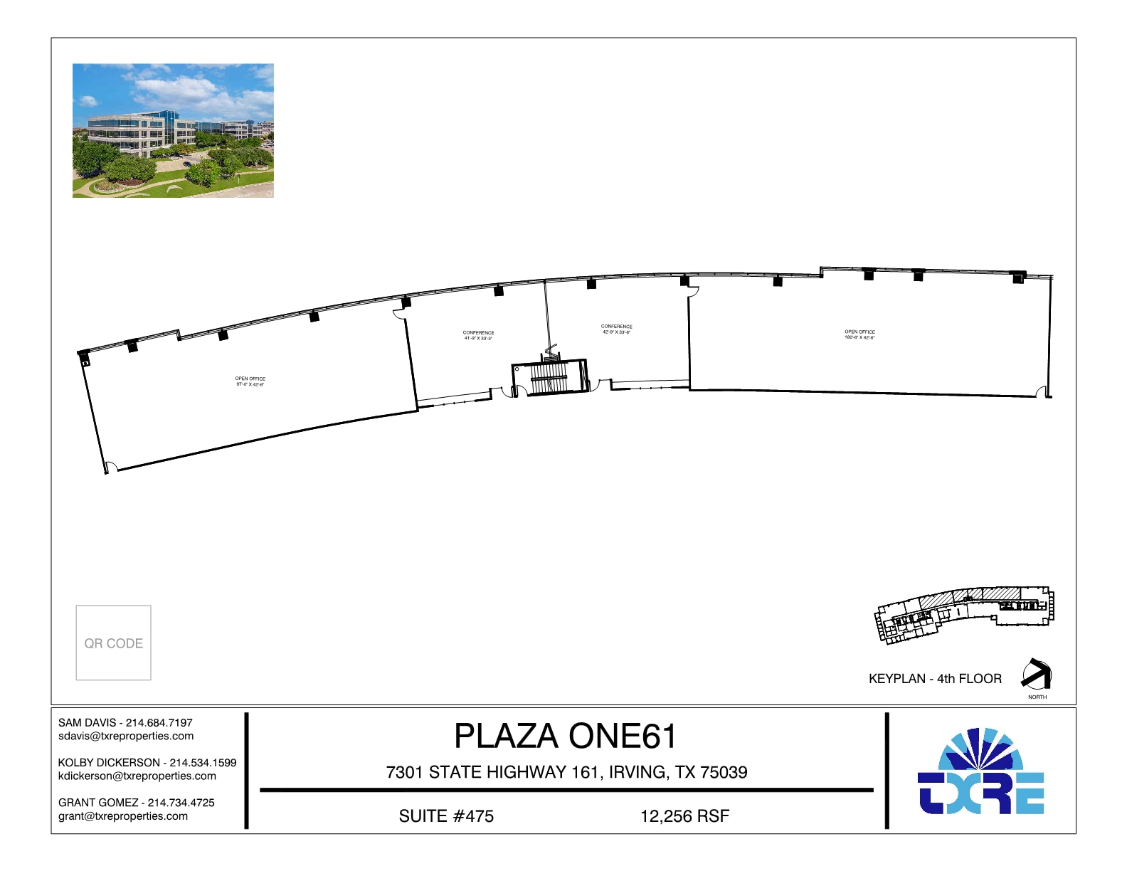 7301 N State Highway 161, Irving, TX à louer Plan d’étage– Image 1 sur 1