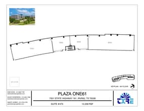 7301 N State Highway 161, Irving, TX à louer Plan d’étage– Image 1 sur 1
