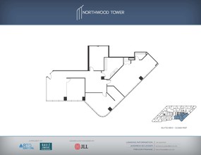 5757 Alpha Rd, Dallas, TX à louer Plan d’étage– Image 1 sur 2