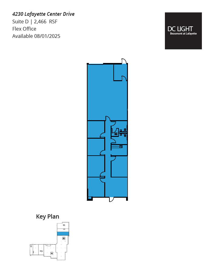 4230 Lafayette Center Dr, Chantilly, VA à louer Plan d’étage– Image 1 sur 1